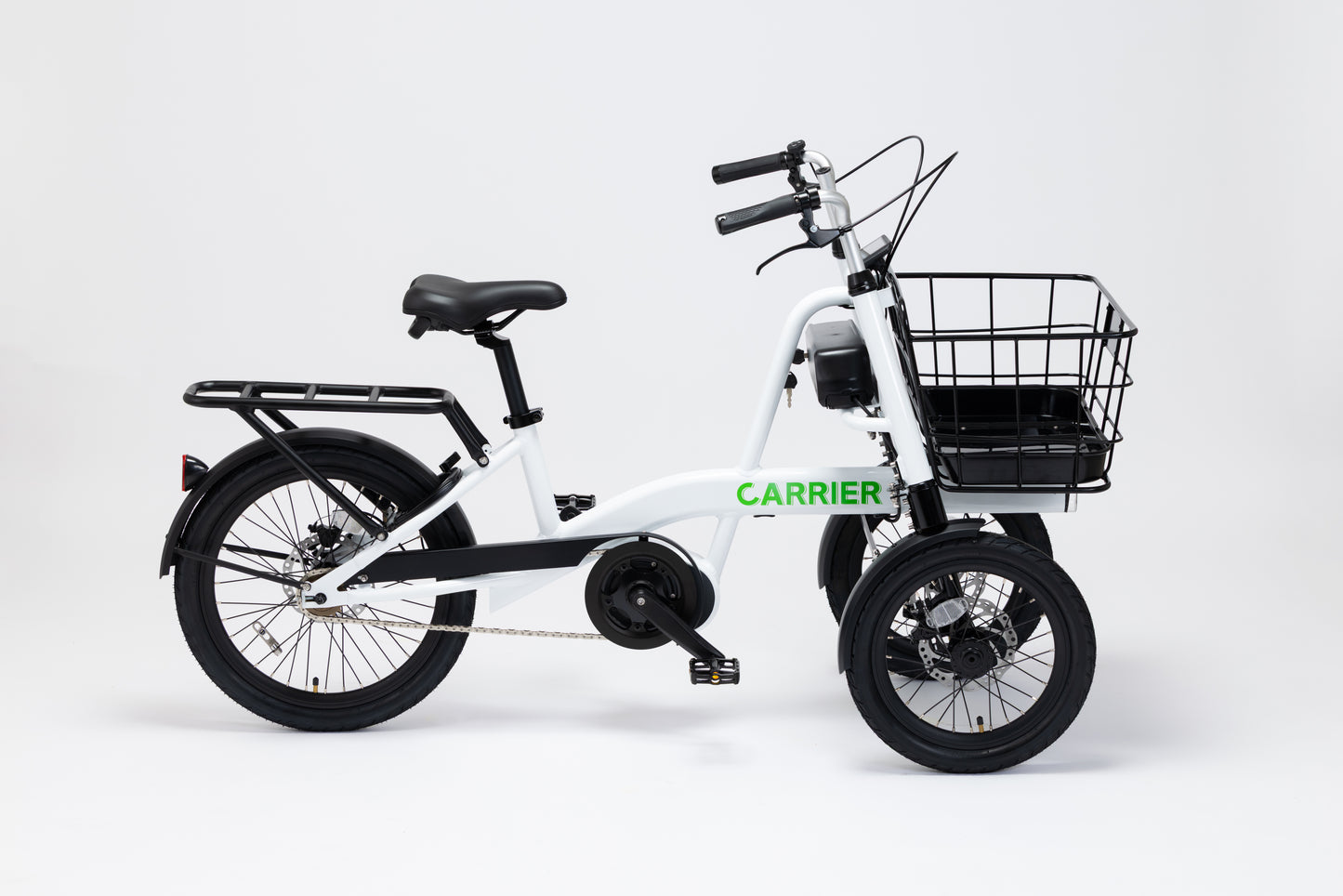 CARRIER　電動アシスト（ホワイト）在庫有り