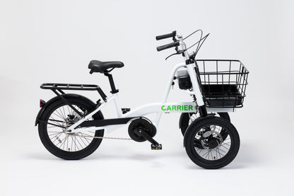 CARRIER　電動アシスト（ホワイト）在庫有り