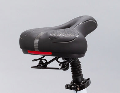 ゴムダンパー付きサドル+サスペンションシートポスト