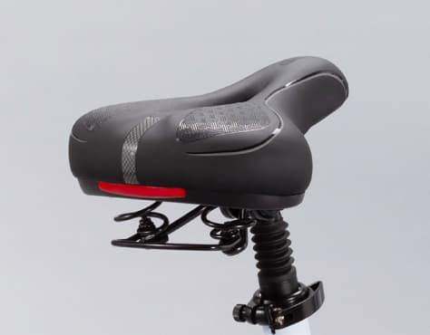 ゴムダンパー付きサドル＋サスペンションシートポスト